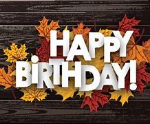 Image result for Fall Birthday Clip Art Free