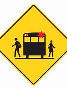 Image result for Large School Bus Stop Sign Clip Art