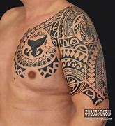 Image result for Maori Chest Tattoo Designs