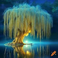 Image result for Weeping Willow Tree Harry Potter