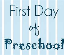 Image result for My First Day of Preschool Book