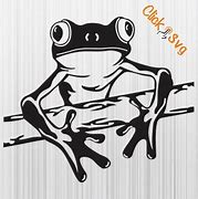 Image result for Black Frog Decal