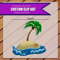 Image result for Palm Tree Island Clip Art