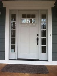 Image result for White Front Door