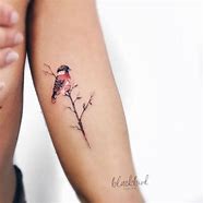 Image result for Bird On Branch Silhouette Tattoo