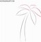 Image result for Very Basic Drawing of Palm Tree