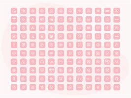 Image result for Light-Pink Aesthetic App Icons