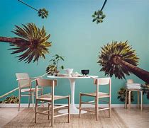 Image result for Palm Tree Wall Mural