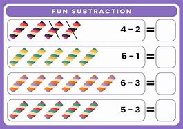 Image result for Worksheet for Kinder Subtraction Coloring