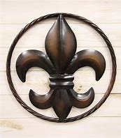 Image result for Outdoor Large Fleur De Lis Wall Decor