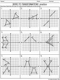 Image result for Transformation 8th Grade Math Worksheets