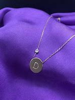 Image result for Dainty Initial Necklace