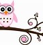 Image result for Girl Owl Clip Art