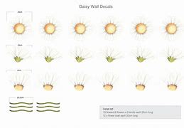 Image result for Daisy Wall Decals