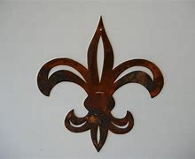 Image result for Fleur De Lis Metal Art