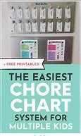 Image result for Easy Chore Chart