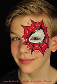 Image result for Spider Face Painting