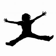 Image result for Boy Jumping Silhouette