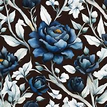 Image result for Brown Flower Pattern