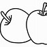 Image result for Small Apple Outline