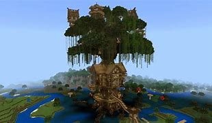 Image result for Giant Tree Base Minecraft