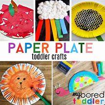 Image result for Paper Plate Crafts for Children