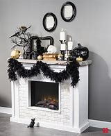 Image result for Halloween Mantel Ideas