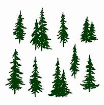 Image result for Evergreen Tree Clip Art Forest Lightburn