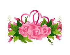 Image result for Free Pink Flower Border Clip Art