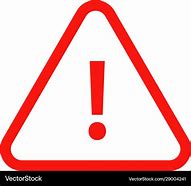 Image result for Red Exclamation Mark in a Stop Sign Clip Art