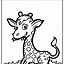 Image result for Free Giraffe Coloring Pages