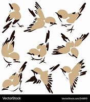 Image result for Colored Vector Drawing of a Bird On a Branch