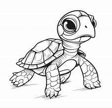 Image result for Mickey Mouse with Sea Turtle Coloring Page