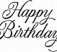 Image result for Happy Birthday Capital Cursive