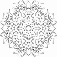 Image result for Mandala Garden Coloring Page