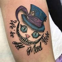 Image result for Alice in Wonderland Tattoo Drawings