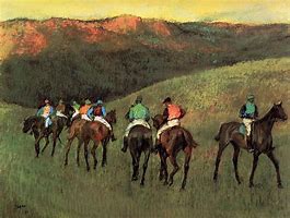 Image result for Edgar Degas Race Horses