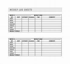 Image result for Weekly Work Log Template