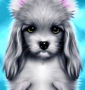 Image result for Fluffy Puppy Coloring Page