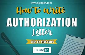 Image result for Writing Authorization Letter