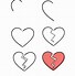 Image result for Drawn Broken Heart Graphic