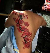 Image result for Japanese Cherry Blossom Tree Calf Tattoo