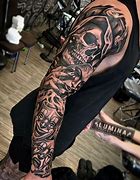 Image result for Skull Forearm Sleeve Tattoo