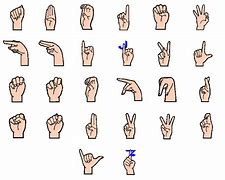 Image result for Sign Language Alphabet Cute