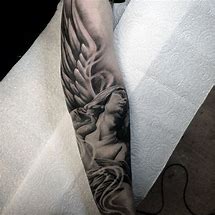 Image result for Angel Tattoo On Forearm