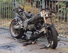 Image result for Burnt Bike