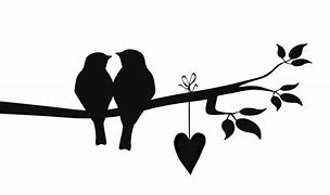 Image result for 2 Love Birds Clip Art