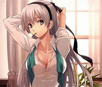 Image result for Silver Anime Girl