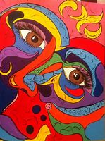 Image result for Picasso Abstract Self Portrait