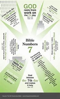 Image result for Number 7 Biblical Meaning